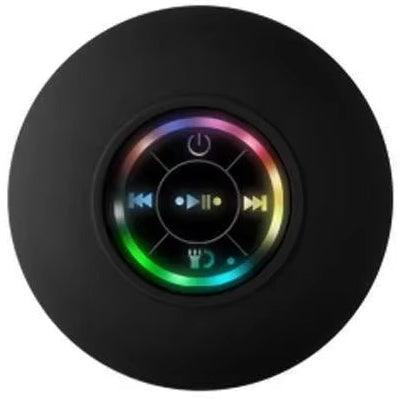 Portable Suction Cup Waterproof Luminous Bluetooth Speaker